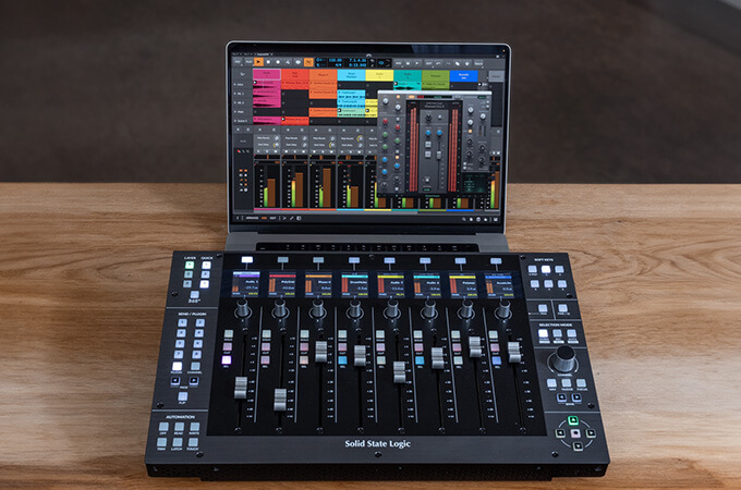 Bitwig Studio supports SSL controllers and software
