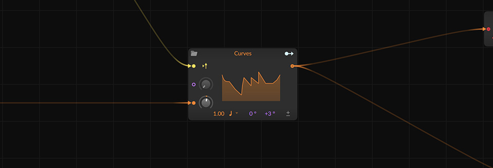 Bitwig Studio Curves